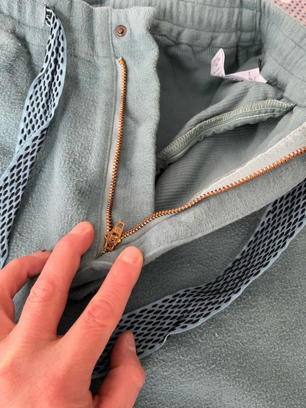 Kapital Sage Green Fleece Lounge Pants - Picture 6 of 10